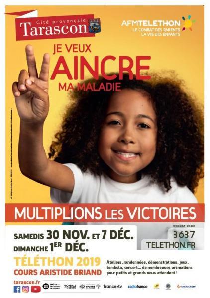 Telethon tarascon affiche 2019